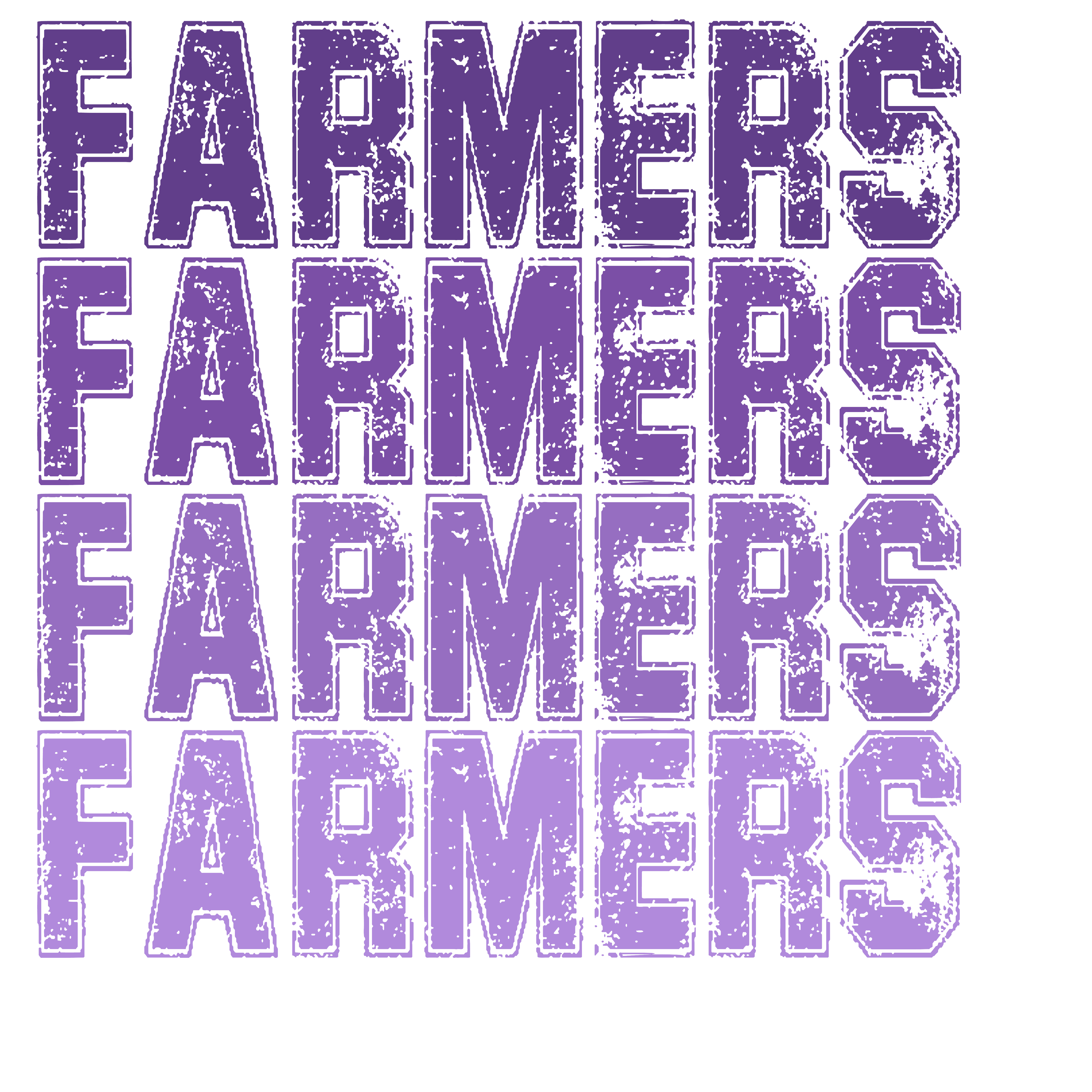 SP25 - Ombre Farmers DTF transfer