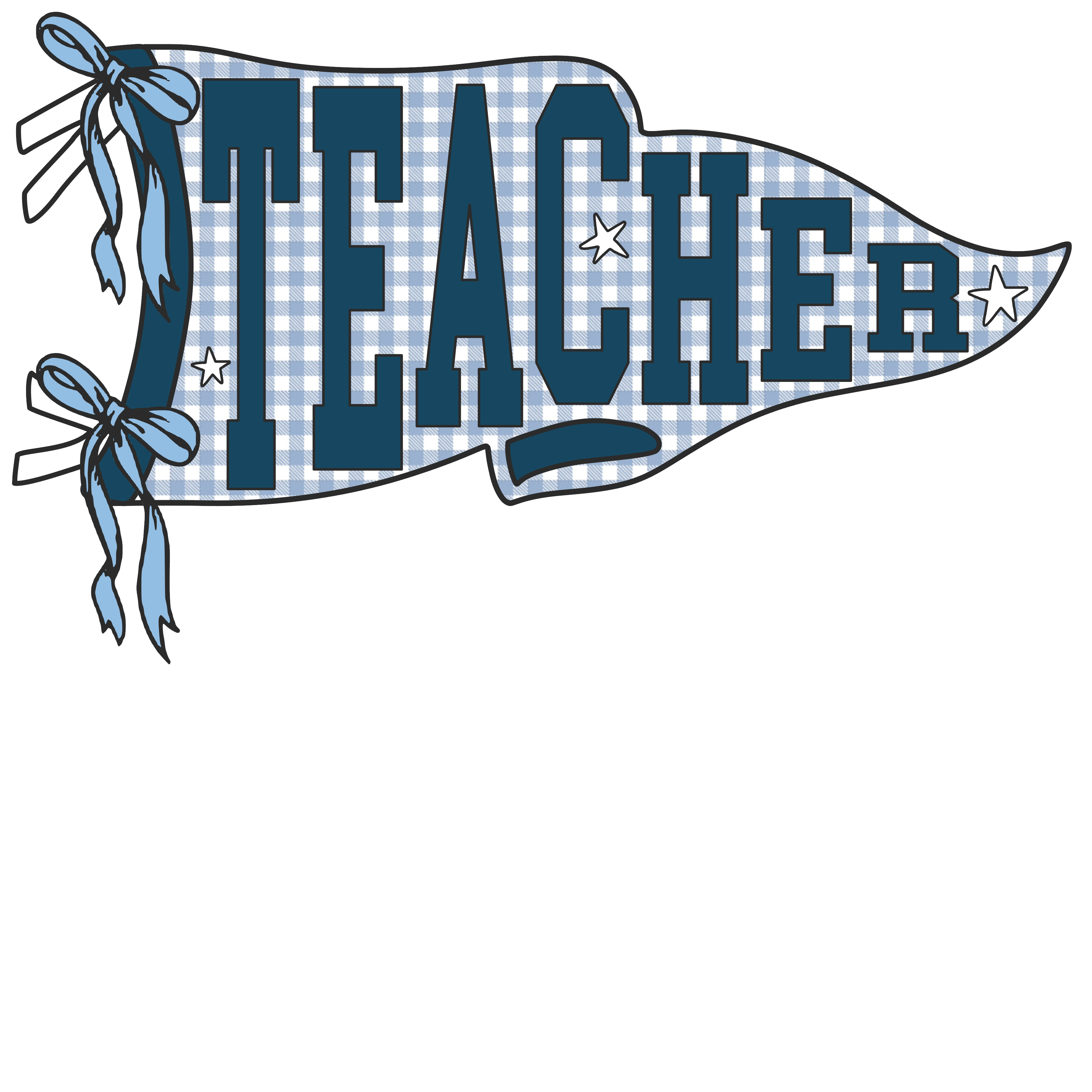 T5 - Teacher Flag DTF Transfer