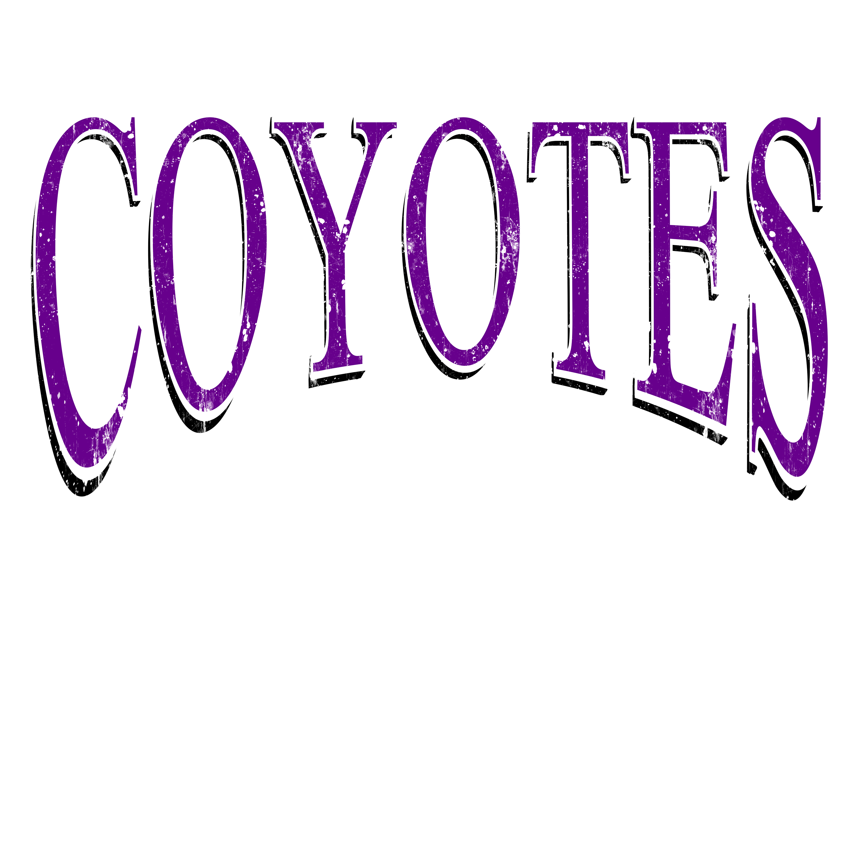 Coyotes Times DTF Transfer