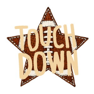 FB10 - Touchdown Star DTF Transfer