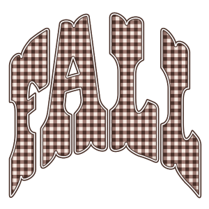 FL5 - Fall Gingham DTF Transfer