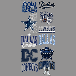 Cowboys Spiritwear 26 Pre-Made Gangsheet