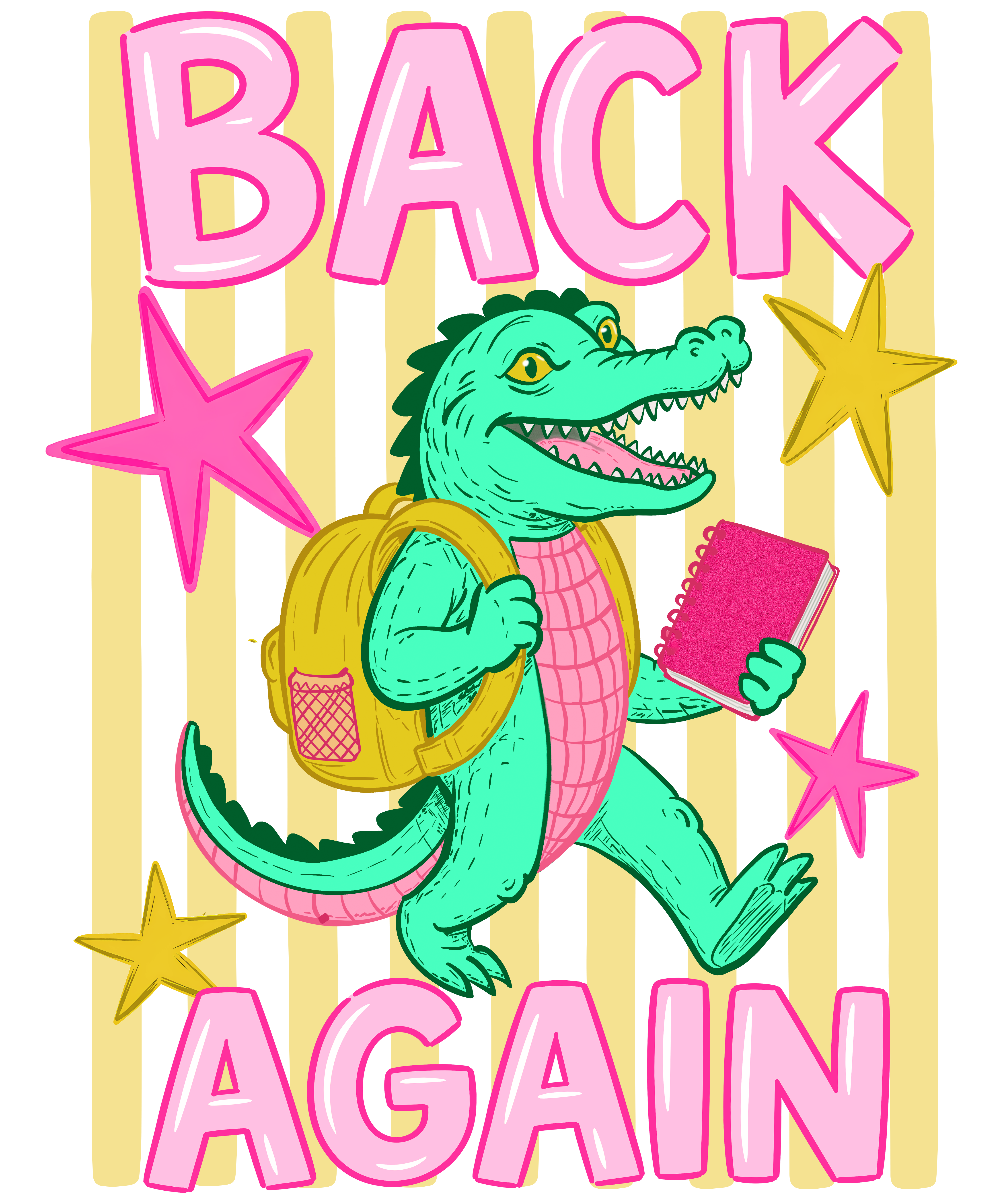 GL8 - Back Again DTF Transfer