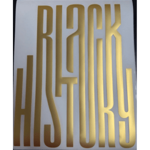 Black History Puff HTV Transfer **PRE - ORDER** - My Vinyl Craft