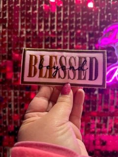 Blessed Iron On Patch - My Vinyl Craft