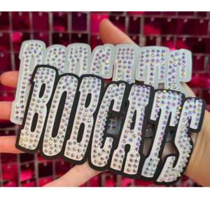 Bobcats Oversize Hat Rhinestone Transfer - My Vinyl Craft