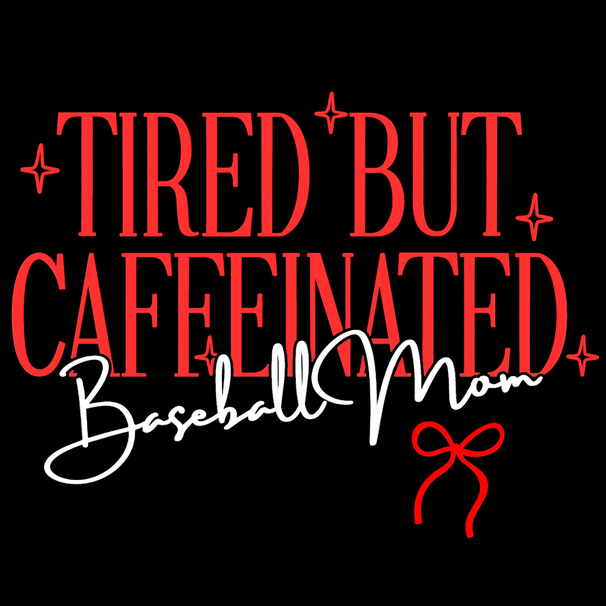 BS3 - Baseball Mom Life DTF Transfer - My Vinyl Craft