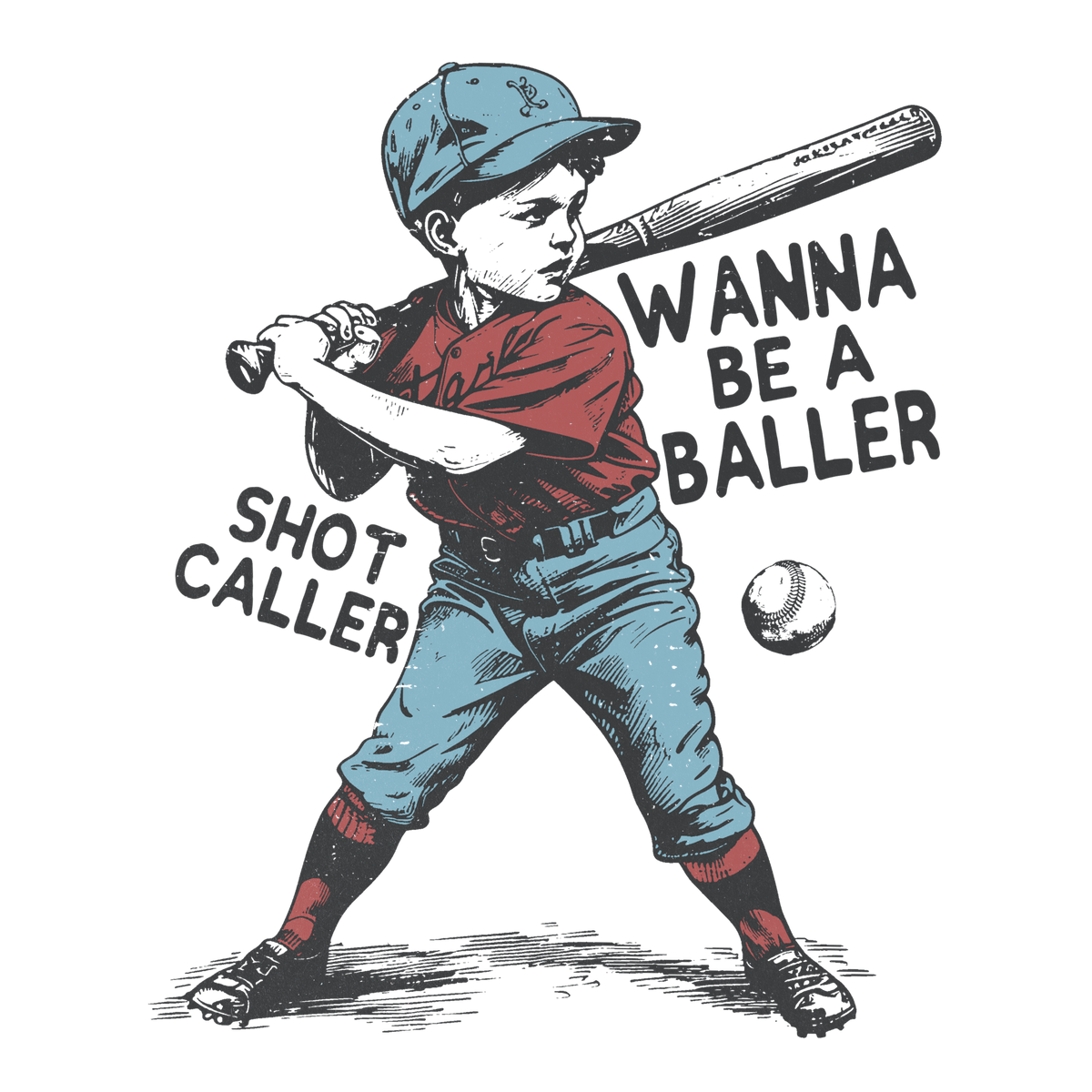 BS6 - Wanna Be a Baller DTF Transfer – My Vinyl Craft