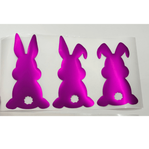 Bunny Friends PUFF HTV Transfer **PRE - ORDER** - My Vinyl Craft