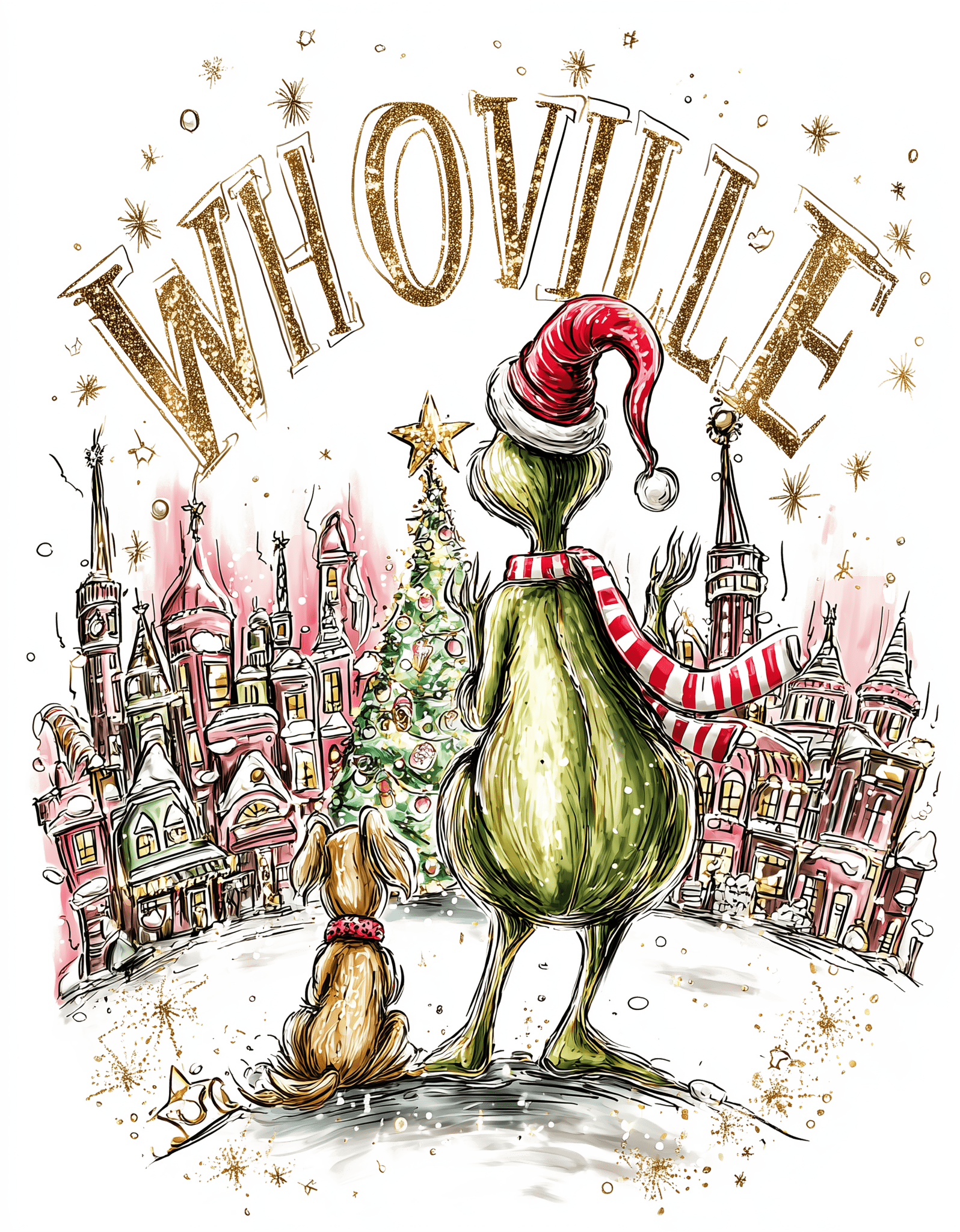 CH1 - Whoville DTF Transfer - My Vinyl Craft