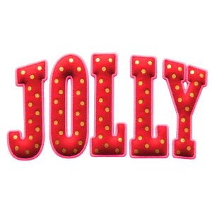 CH10 - Faux Puff Jolly DTF Transfer - My Vinyl Craft