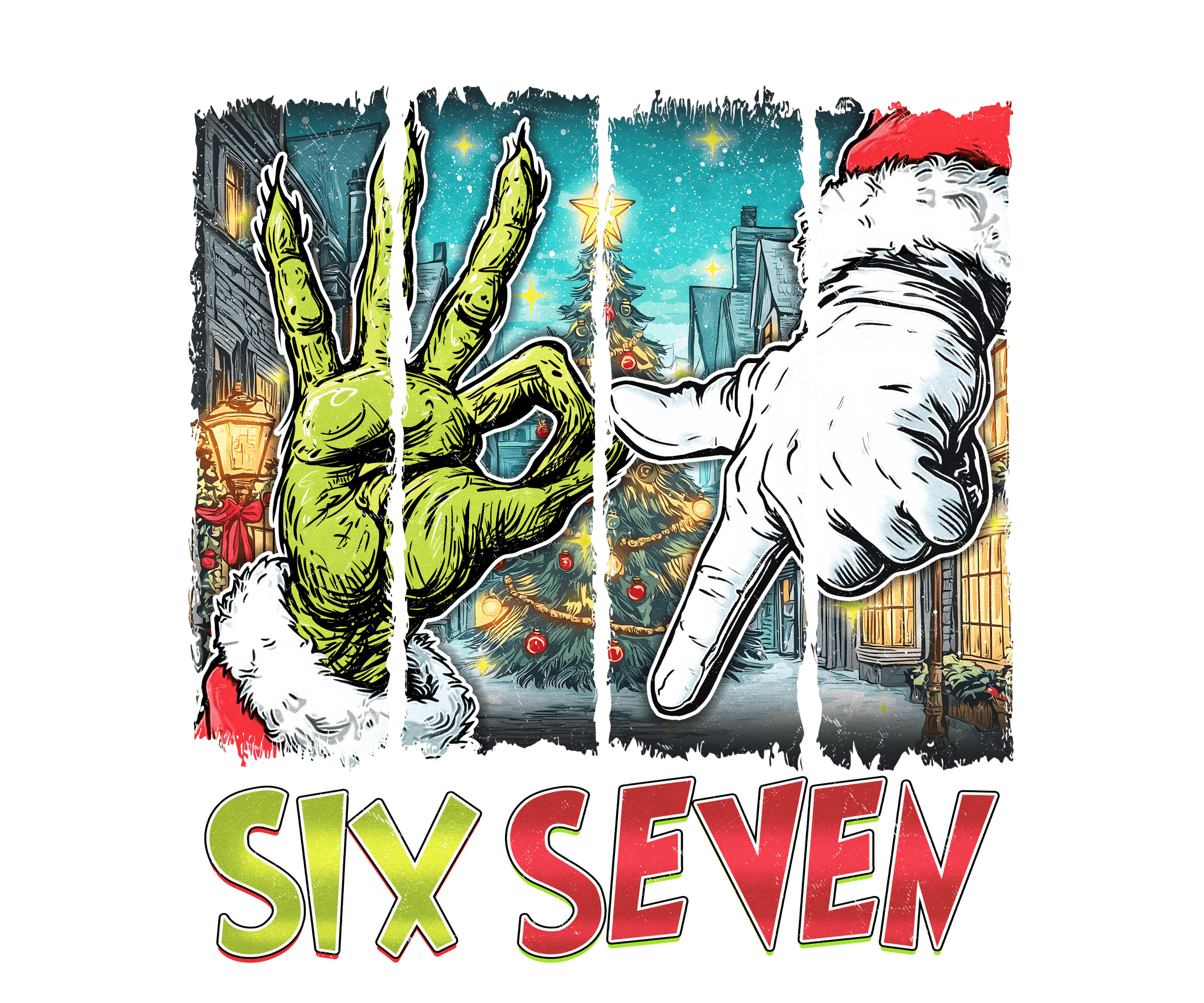 CH4 - 67 Hands DTF Transfer - My Vinyl Craft