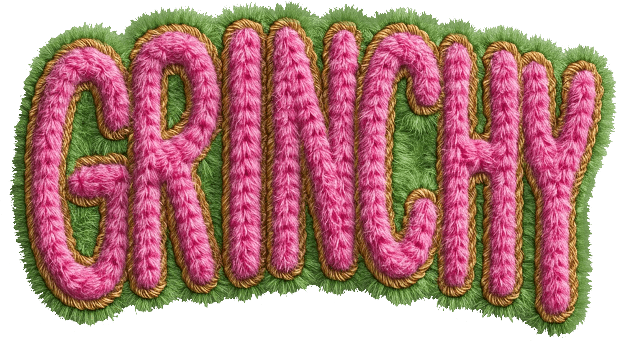 CH60 - Grinchy Faux DTF Transfer - My Vinyl Craft