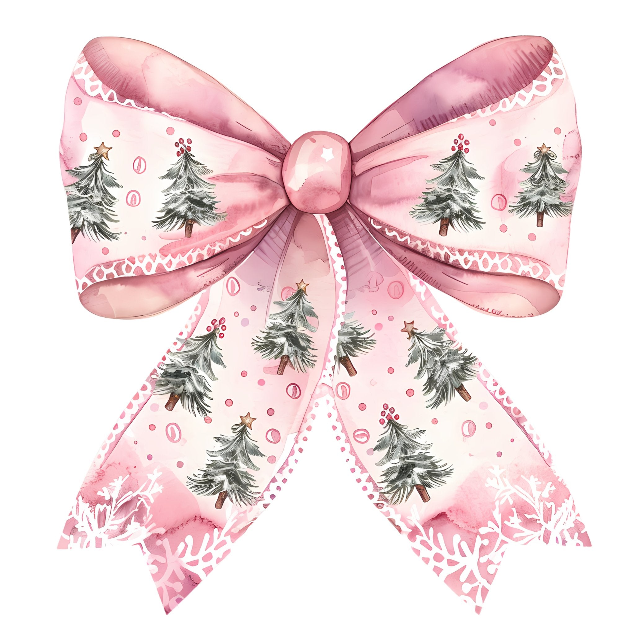 CH60 - Tree Bow DTF Transfer - My Vinyl Craft