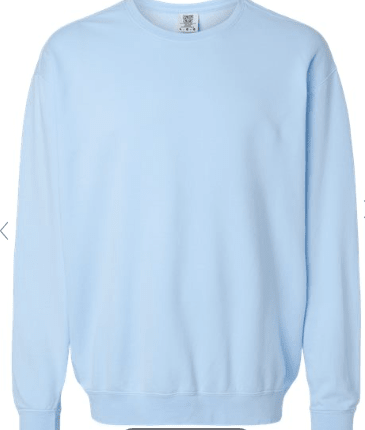 Comfort Color Lightweight Crewneck -1466 **PRE-ORDER** - My Vinyl Craft