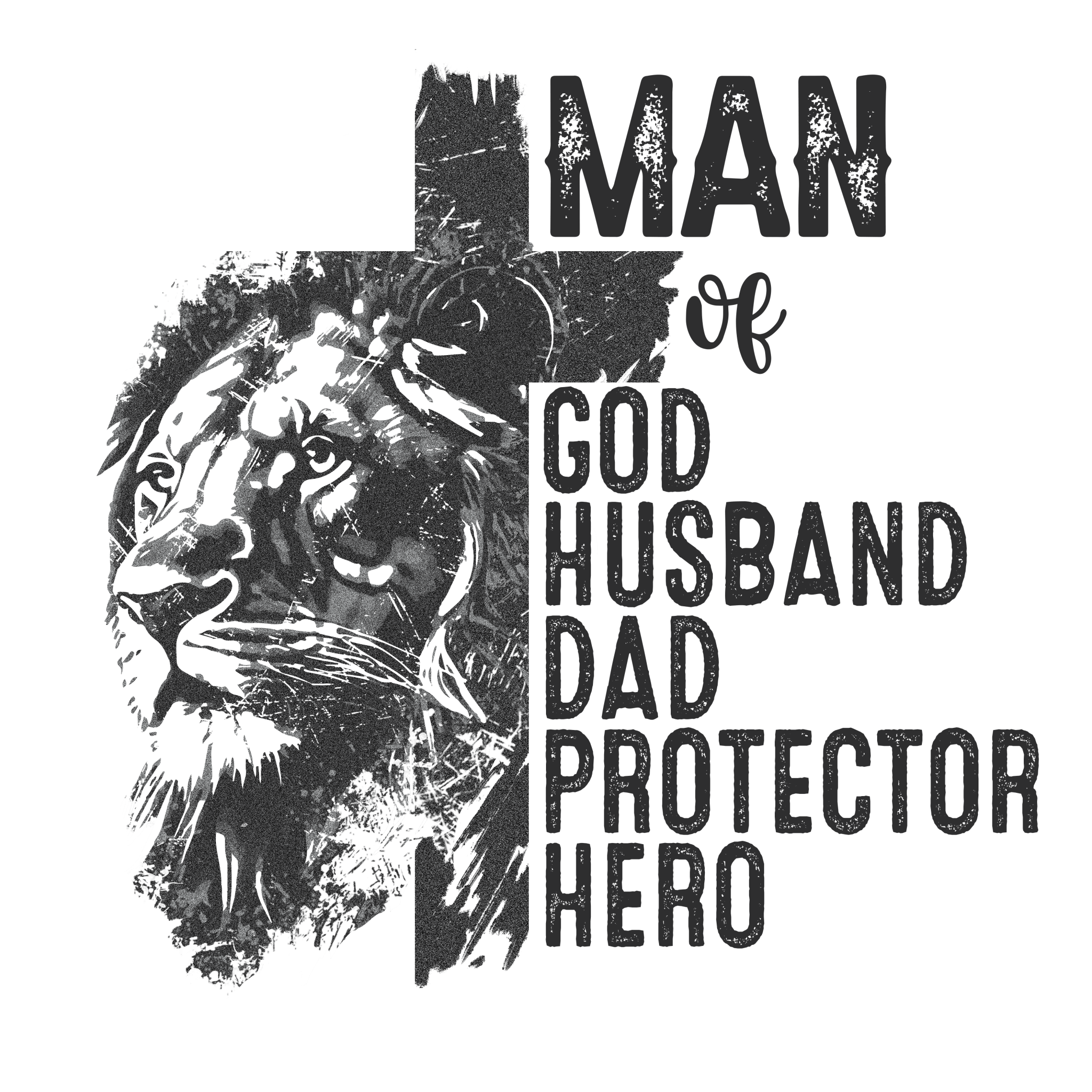 D12 - Man Of God Cross DTF Transfer - My Vinyl Craft