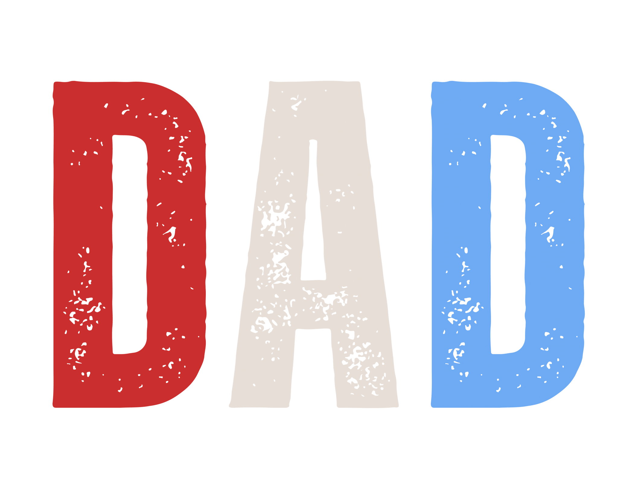 DD2 - RWB Dad DTF Transfer - My Vinyl Craft