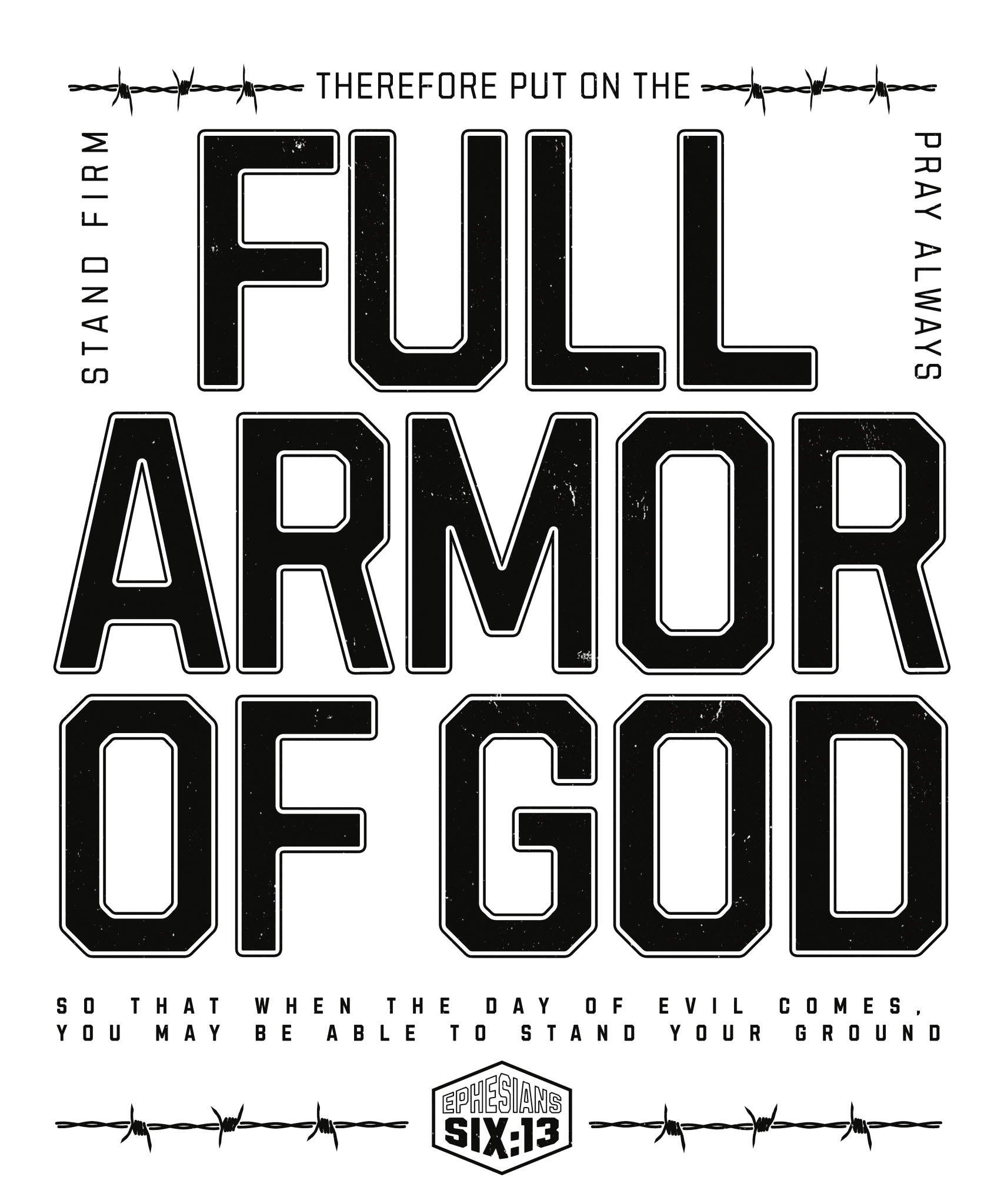 DD6 - Amour Of God Set DTF Transfer - My Vinyl Craft