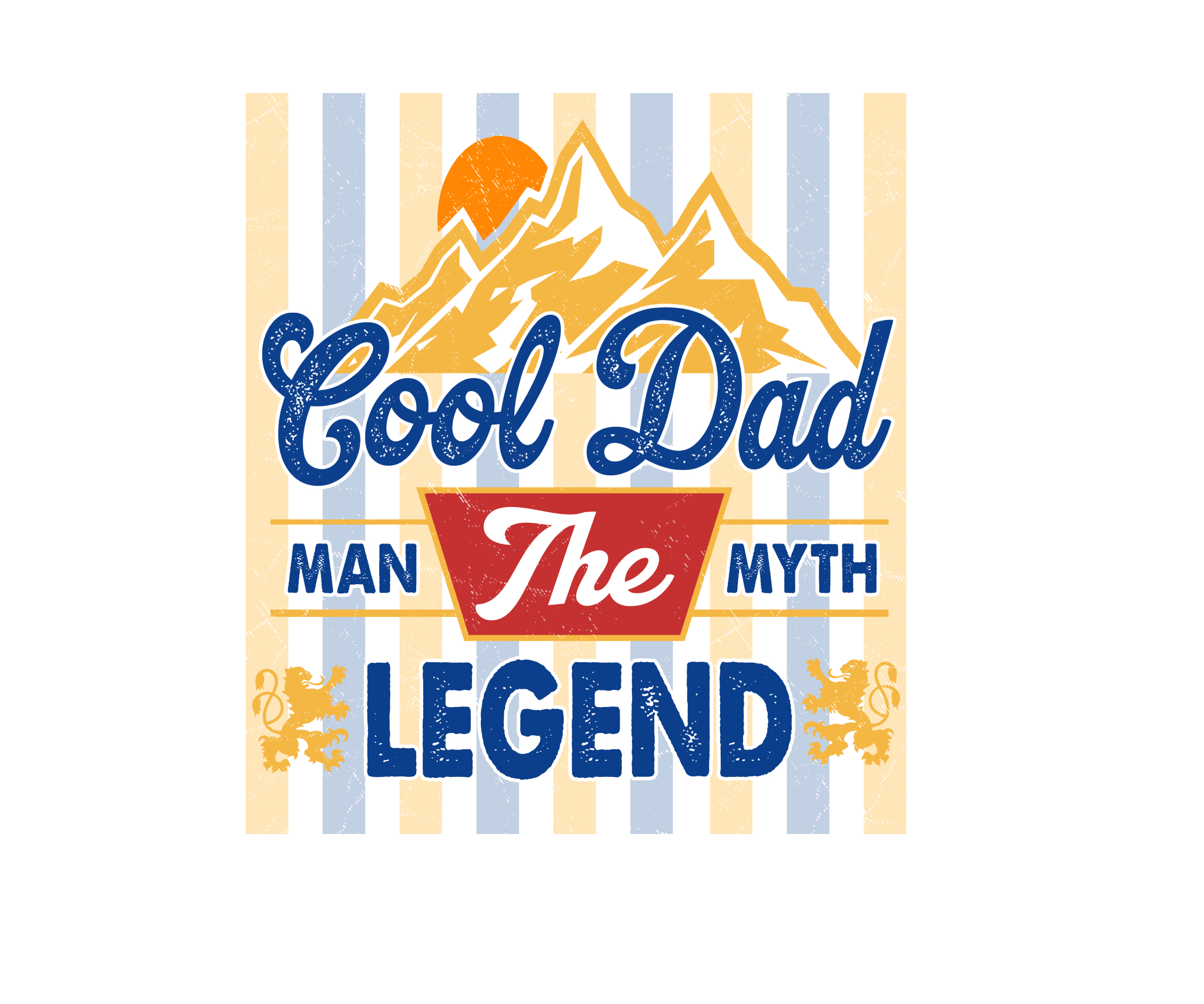 DD8 - Cool Dad Club DTF Transfer - My Vinyl Craft