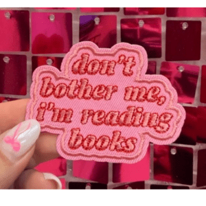 Don't Bother Me Iron On Patch - My Vinyl Craft