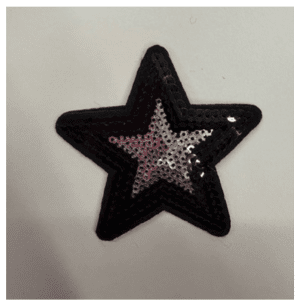 Double Layer Star Iron On Patch - My Vinyl Craft