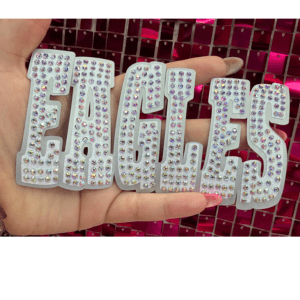 Eagles Oversize Hat Rhinestone Transfer - My Vinyl Craft