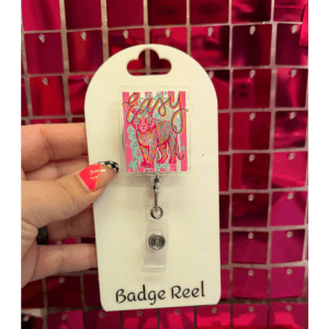 Easy Tiger Badge Reel - My Vinyl Craft