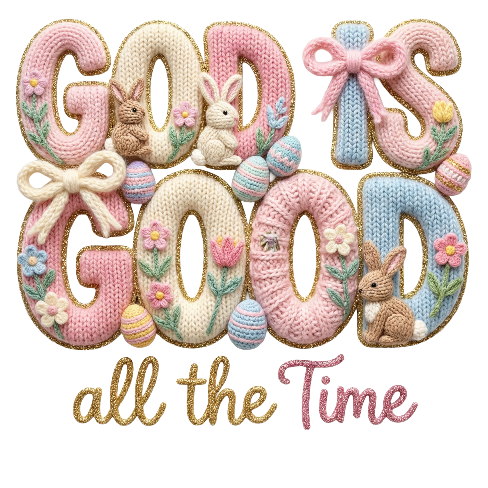 ET18 - God is Good DTF Transfer - My Vinyl Craft