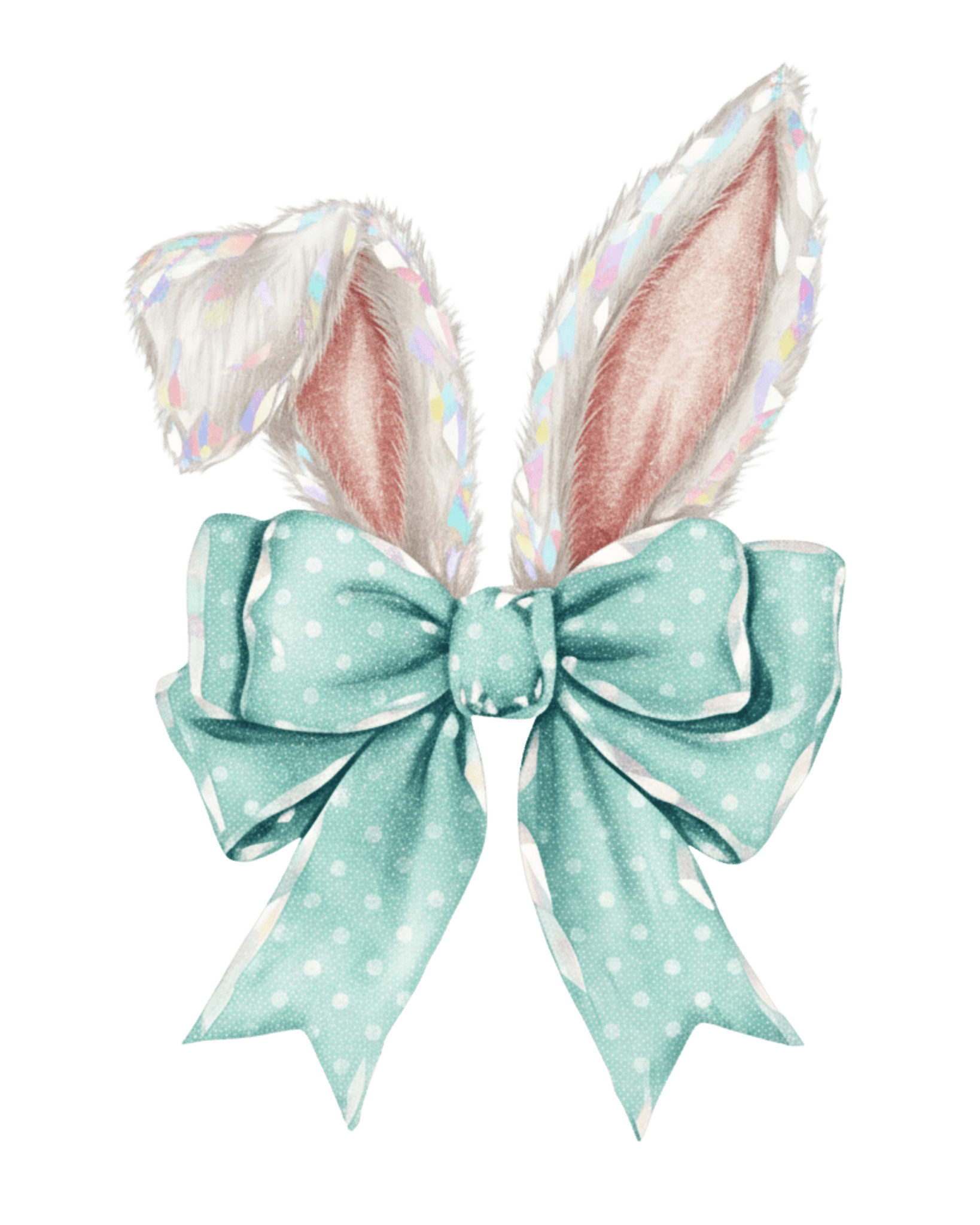 ET27 - Bunny Ears DTF Transfer - My Vinyl Craft