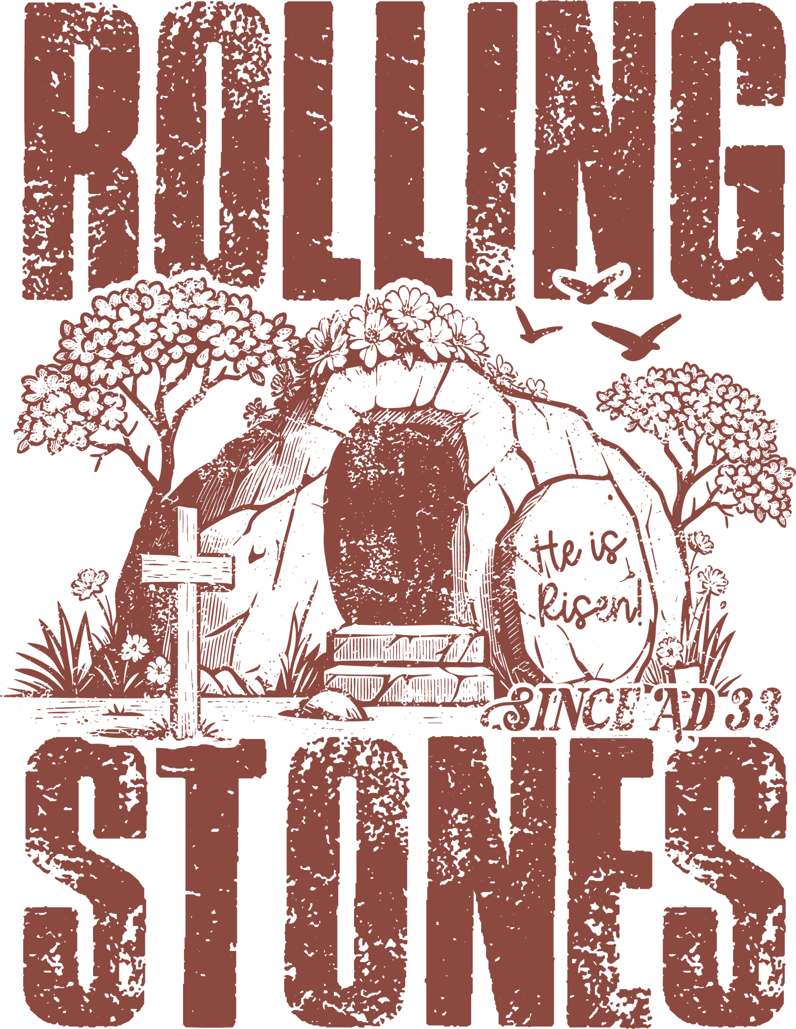 ET4 - Rolling Stones DTF Transfer - My Vinyl Craft