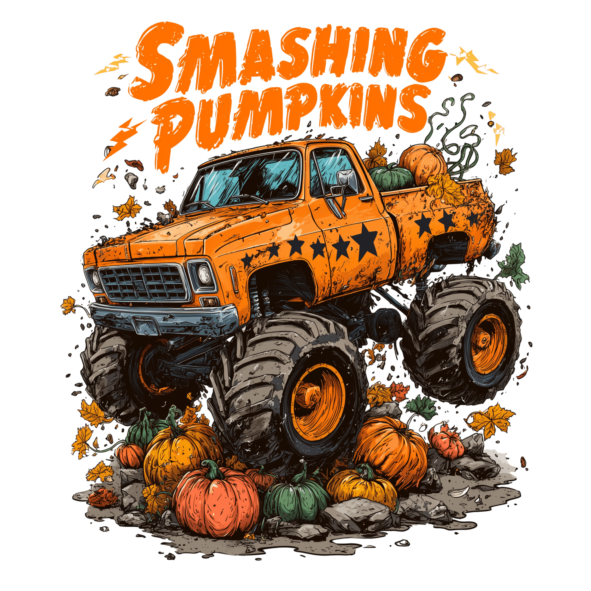 FL9 - Smashing Pumpkins DTF Transfer - My Vinyl Craft