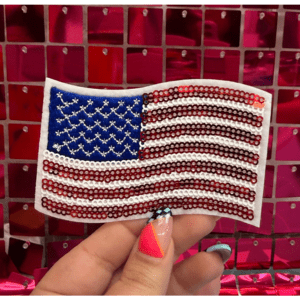Flag Iron On Patch - My Vinyl Craft