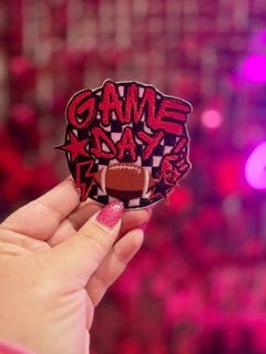 Football GameDay Iron On Patch - My Vinyl Craft