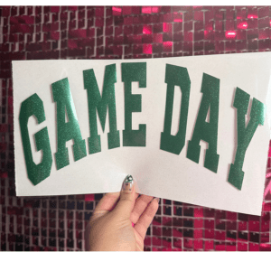 Game Day Puff Transfer **PRE-ORDER** - My Vinyl Craft