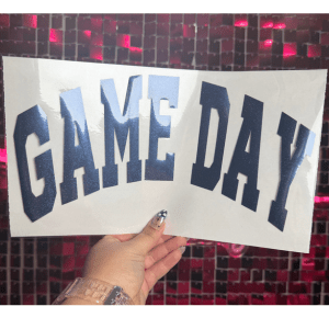 Game Day Puff Transfer **PRE-ORDER** - My Vinyl Craft