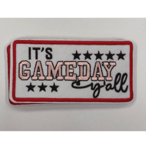 GameDay Y'all Iron On Patch - My Vinyl Craft