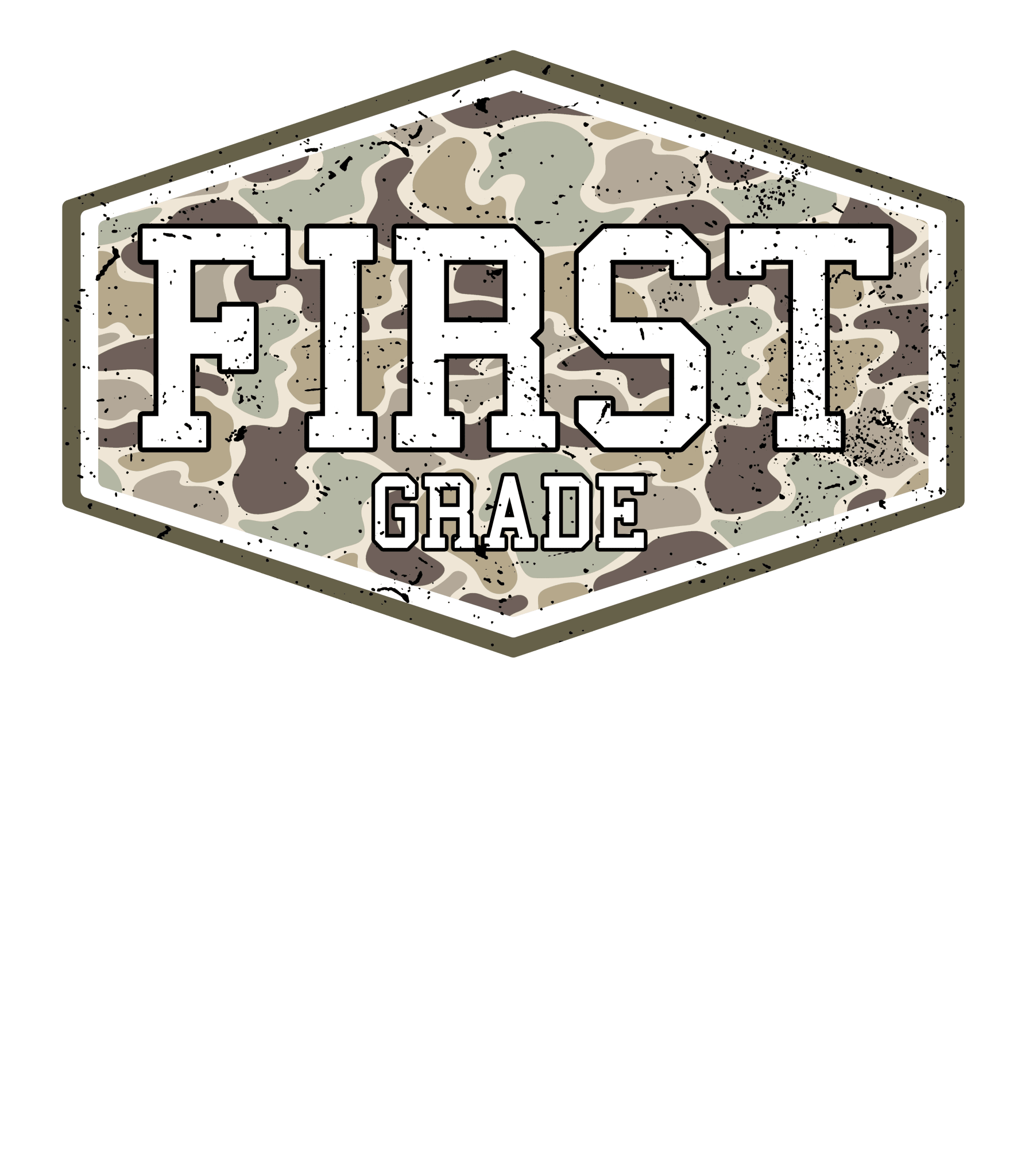GL6 - Camo Grade PreK-4th - My Vinyl Craft