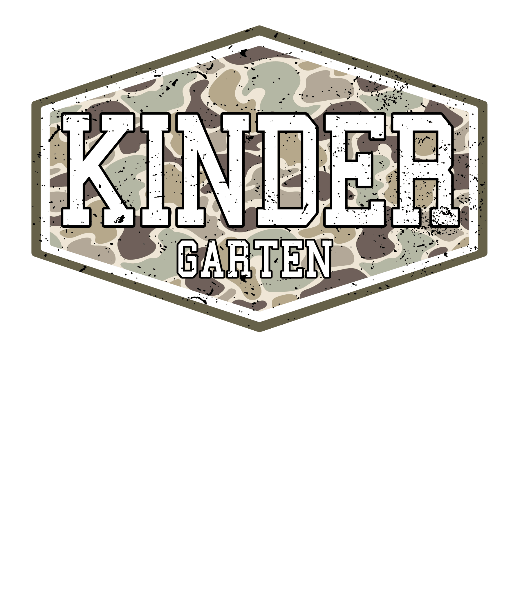 GL6 - Camo Grade PreK-4th - My Vinyl Craft