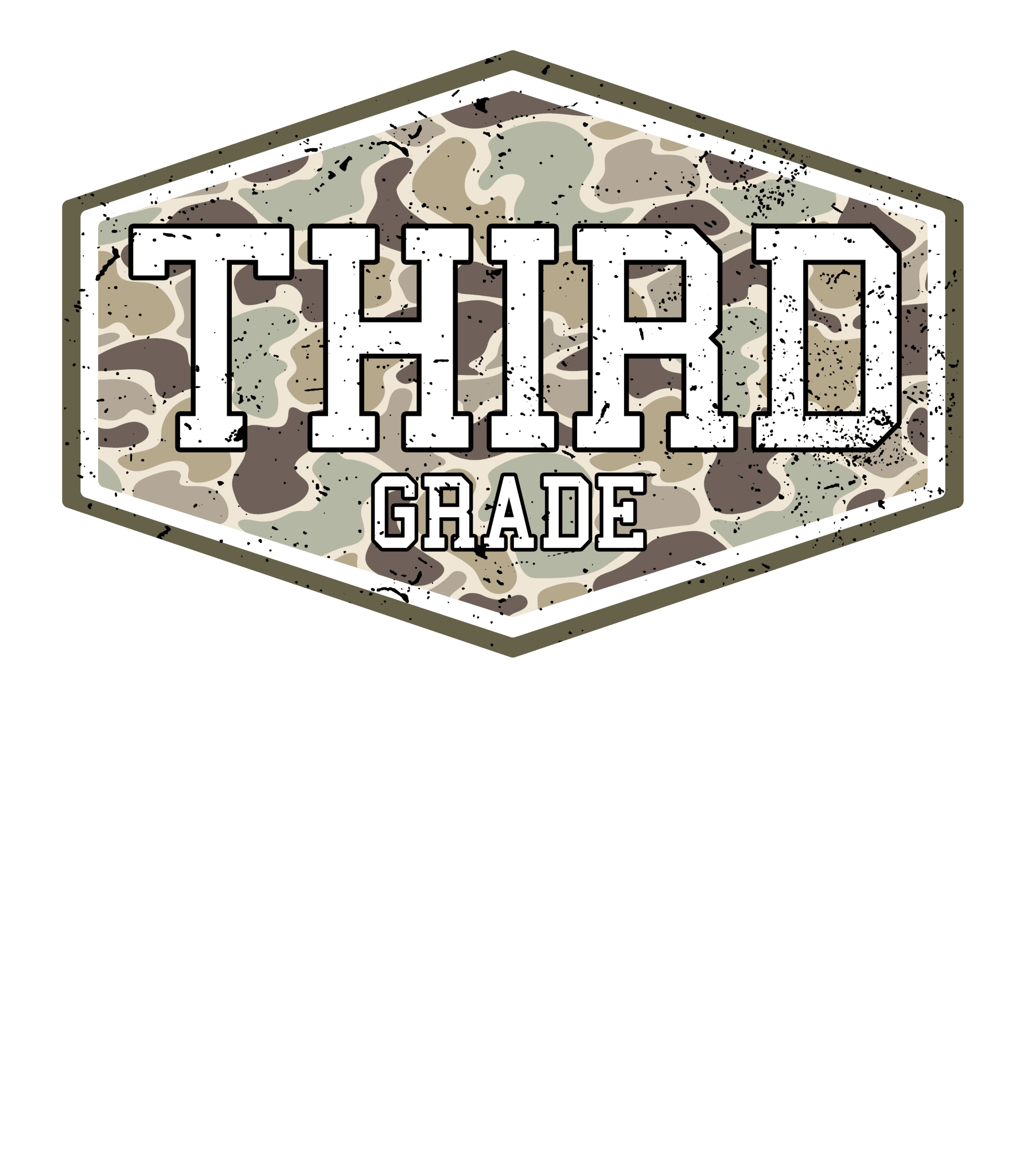 GL6 - Camo Grade PreK-4th - My Vinyl Craft