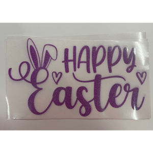 Happy Easter Puff HTV Transfer **PRE - ORDEER** - My Vinyl Craft