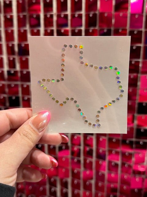 Hat Texas Spangle HTV Transfer - My Vinyl Craft