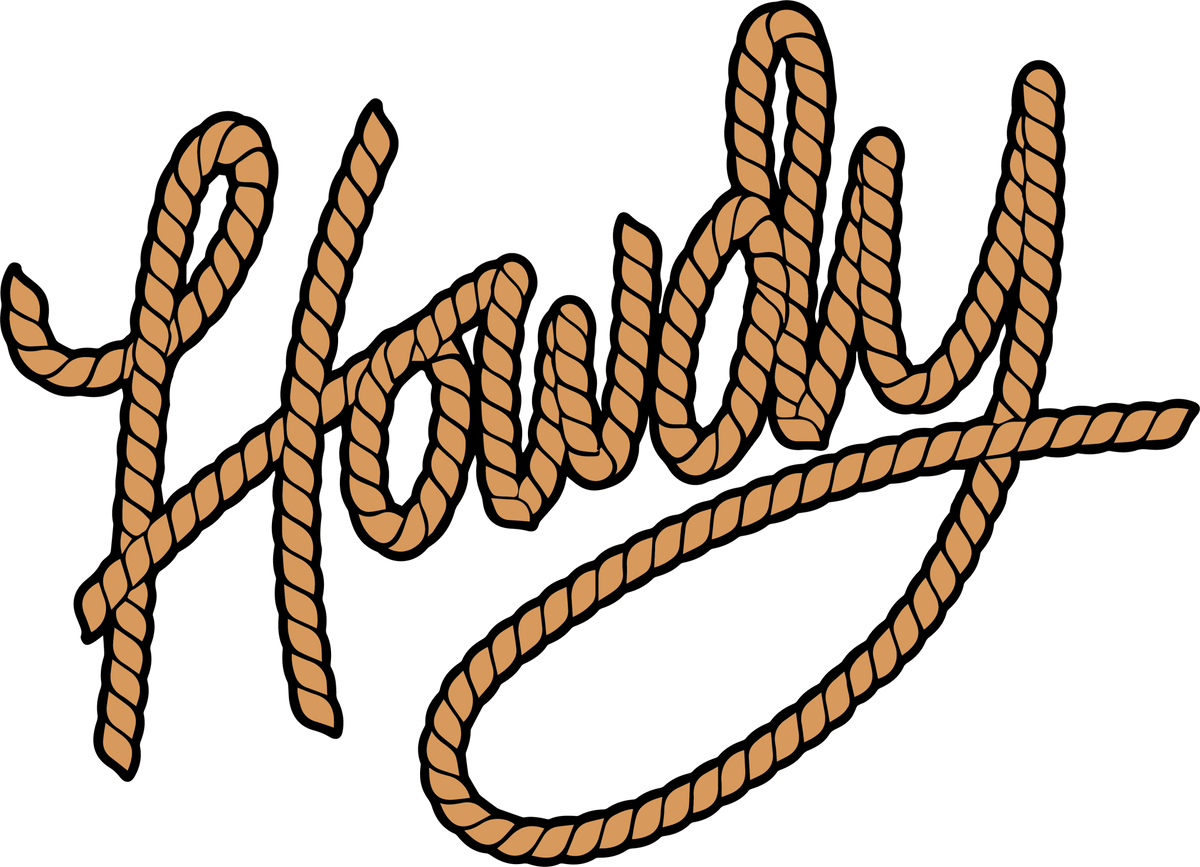 S8 - Howdy Rope DTF Transfer – My Vinyl Craft