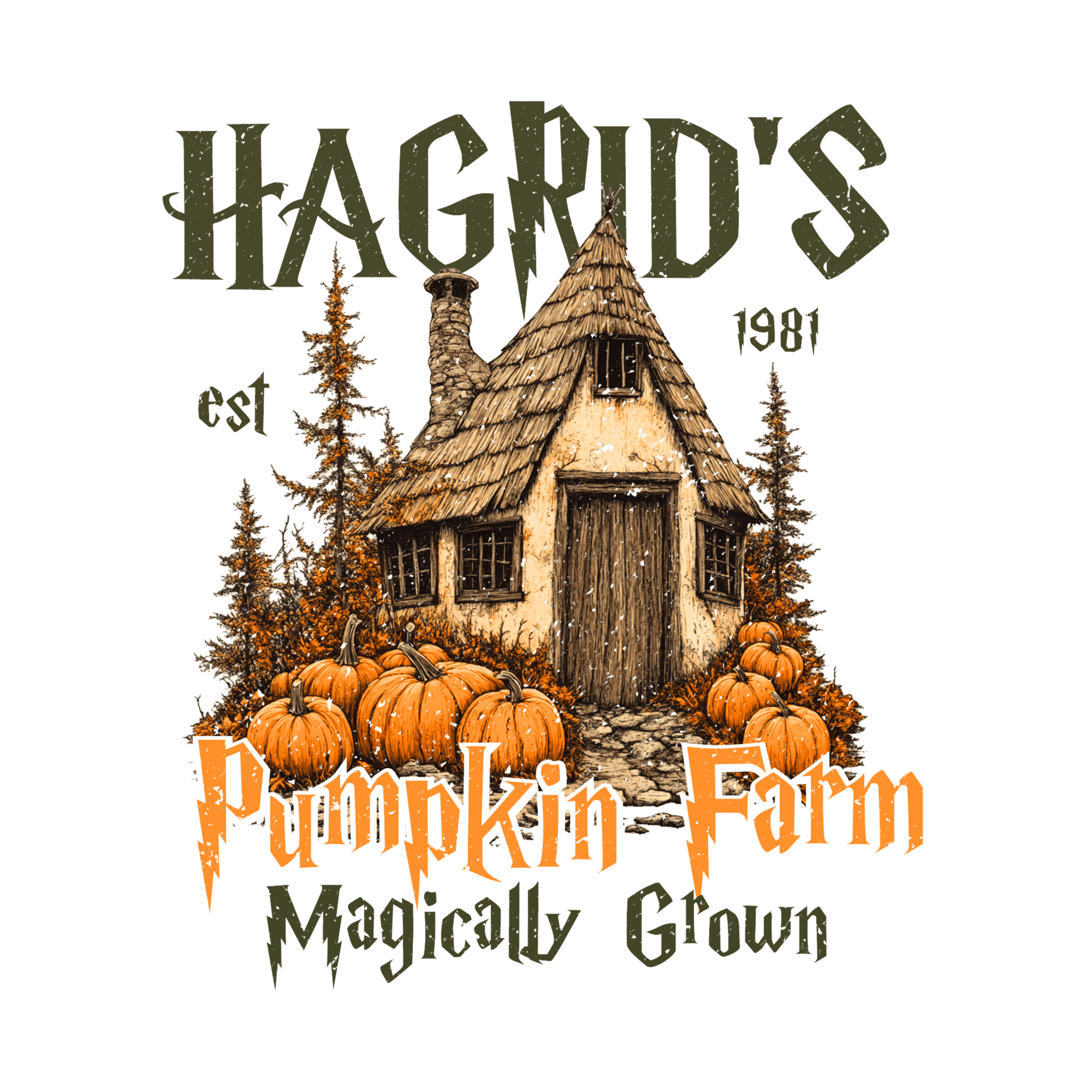 HW12 - Pumpkin Farm DTF Transfer - My Vinyl Craft