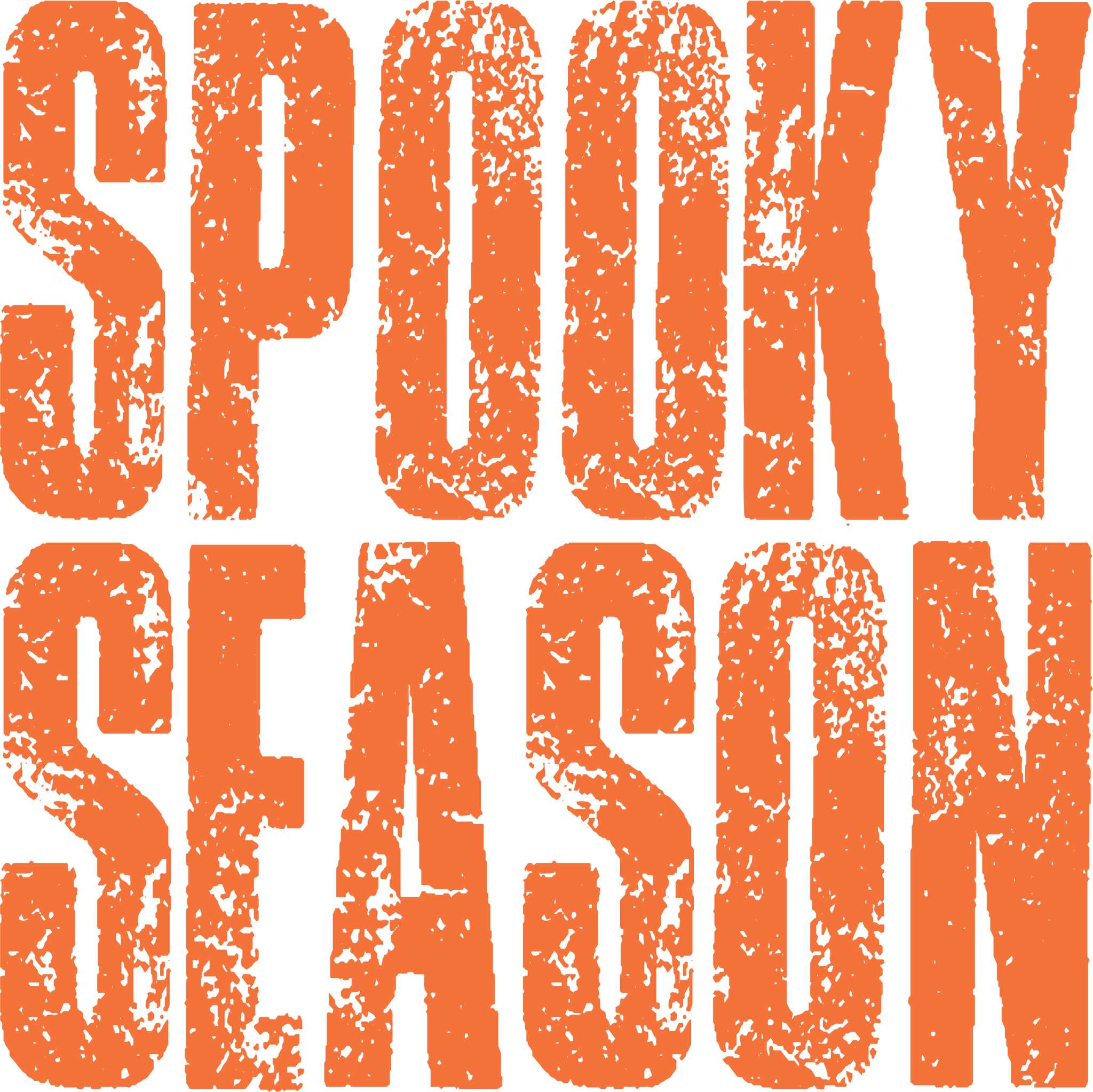 HW20 - Spooky Season Block DTF Transfer - My Vinyl Craft