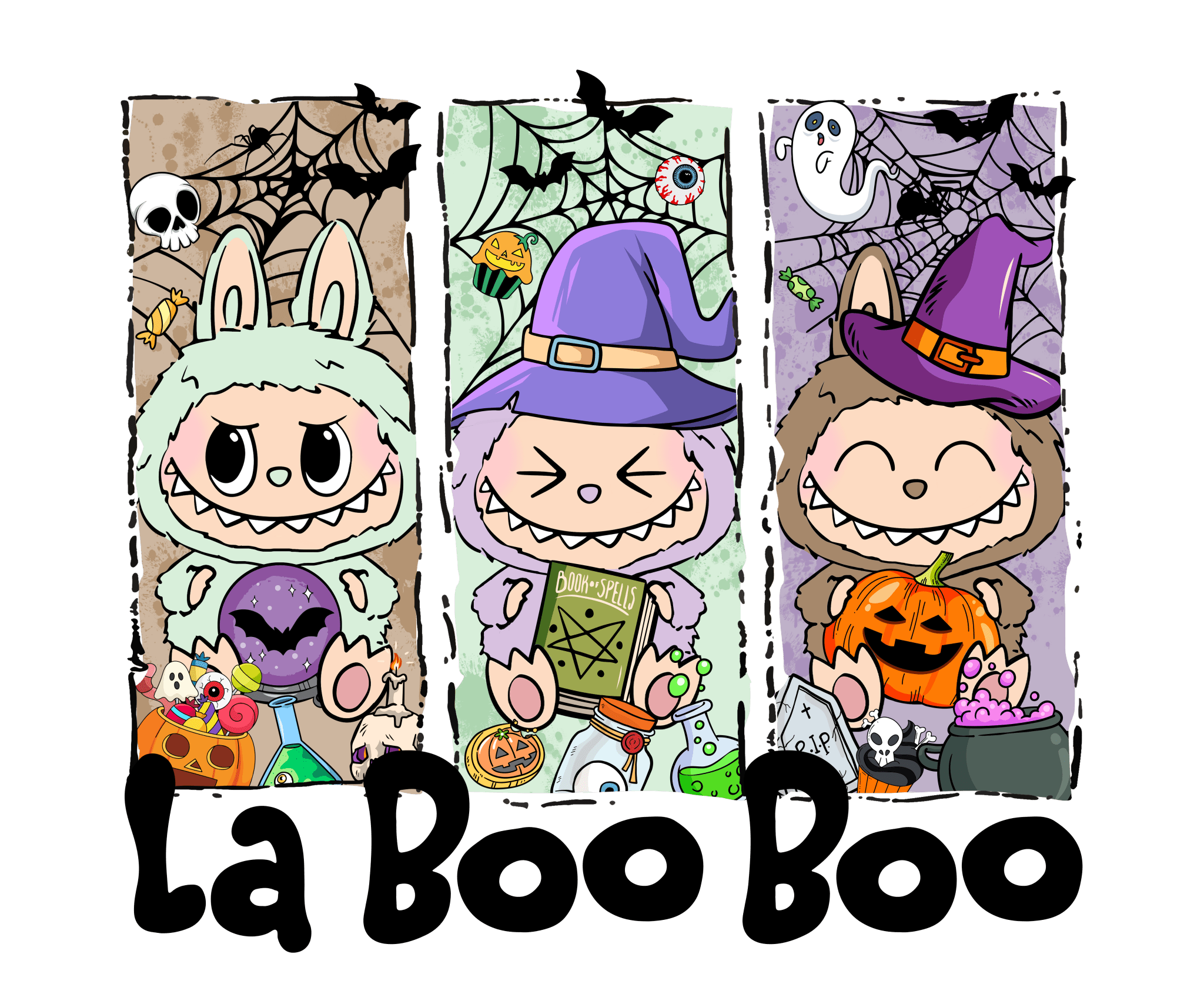 HW26 - Hallowbooboo DTF Transfer - My Vinyl Craft