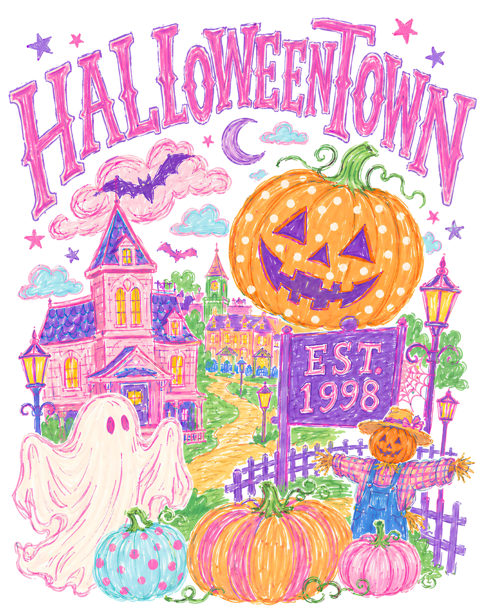 HW4 - Spooky Town Transfer - My Vinyl Craft