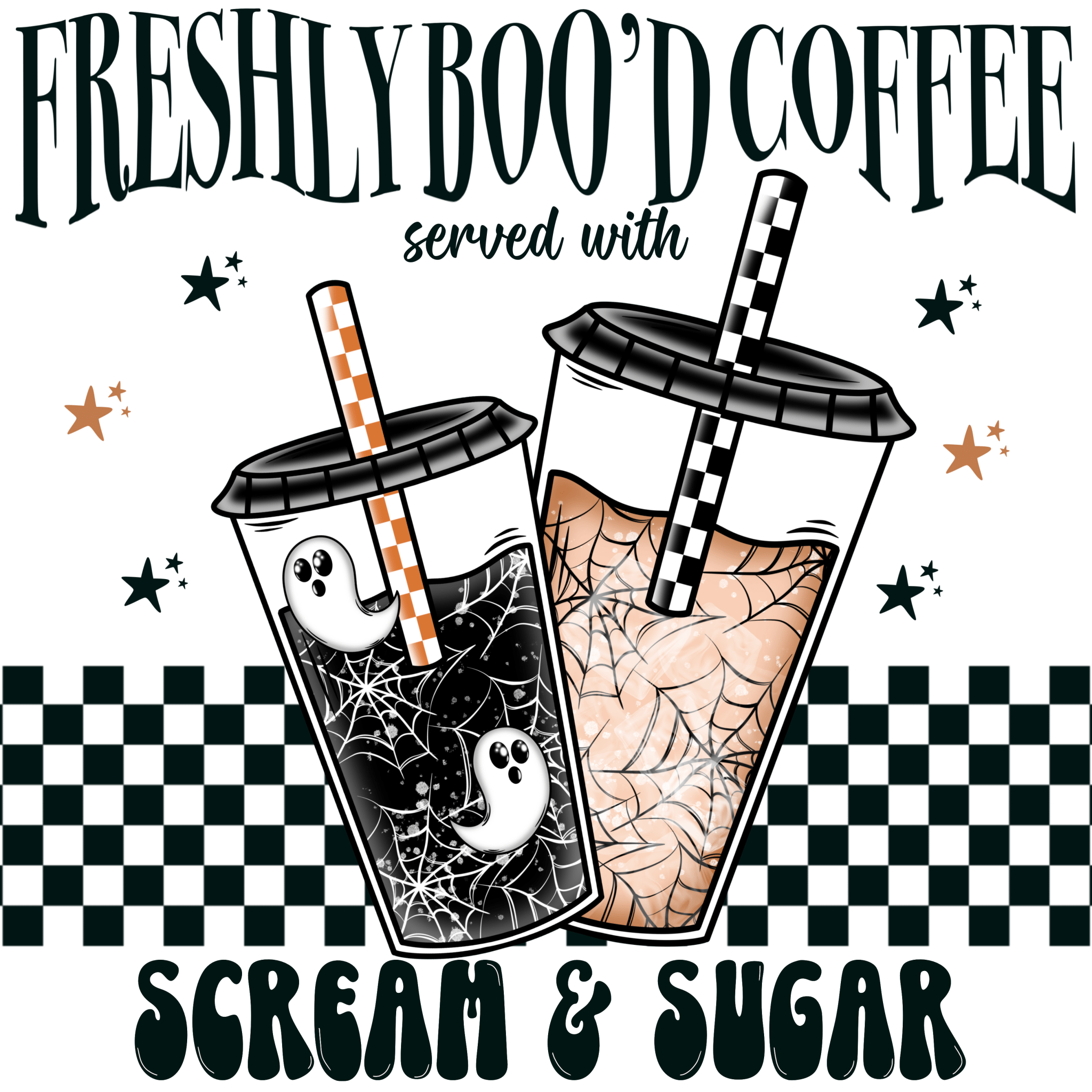 HW6 - Freshly Boo Coffee Transfer - My Vinyl Craft
