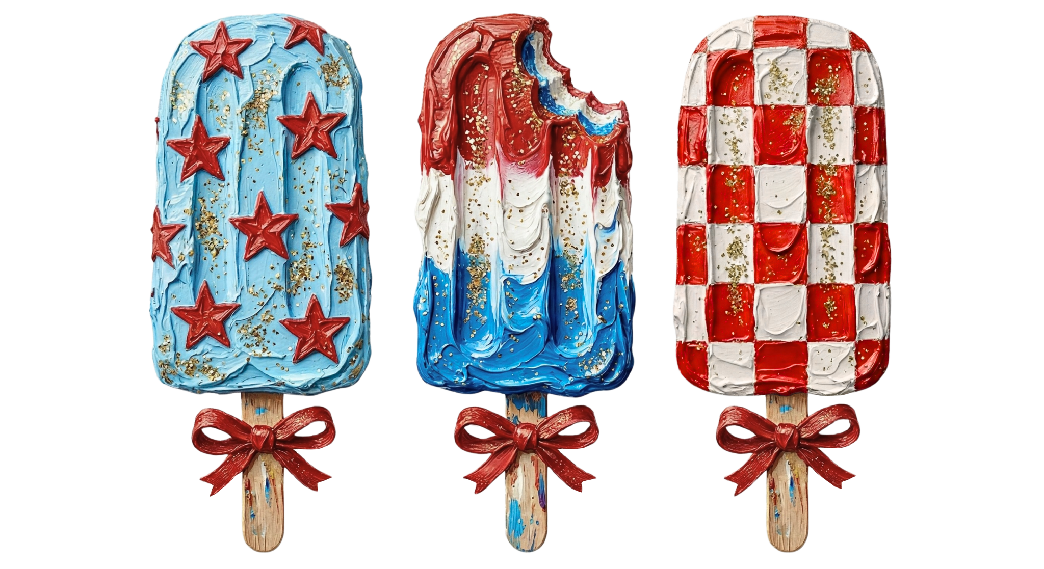 ID8 - Patriotic Popsicles DTF Transfer - My Vinyl Craft