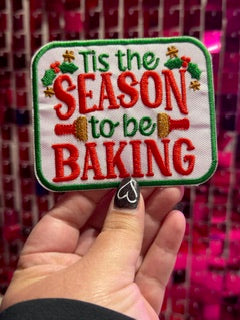 Baking Season Iron On Patch
