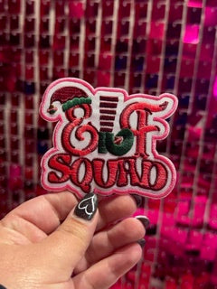 Elf Squad Iron On Patch